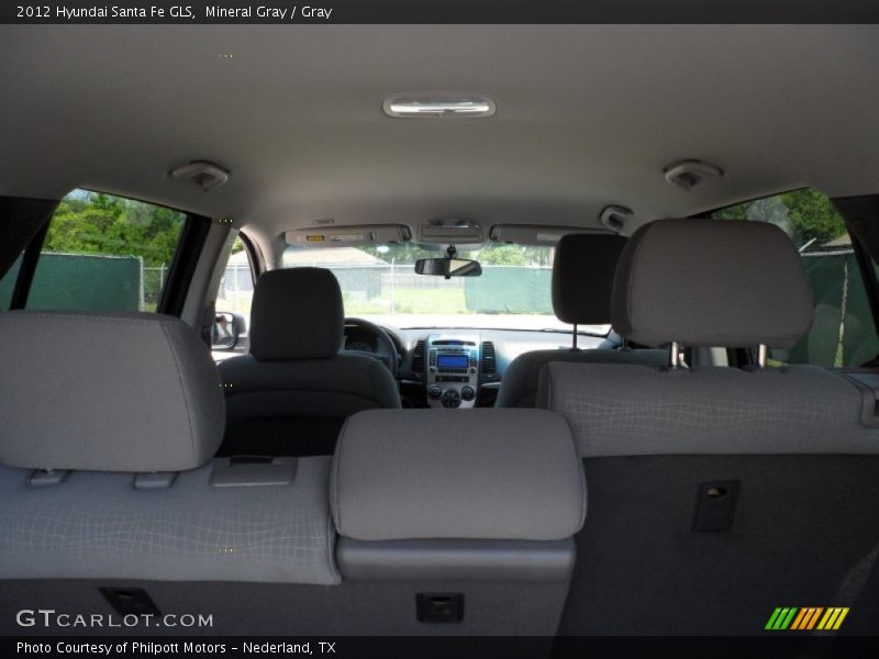 Mineral Gray / Gray 2012 Hyundai Santa Fe GLS