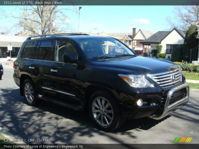 Black Onyx / Black 2011 Lexus LX 570