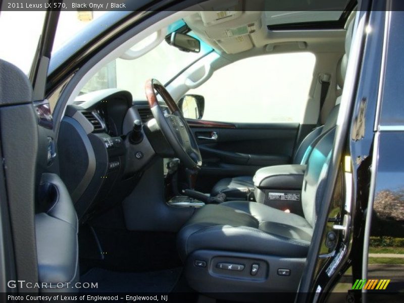 Black Onyx / Black 2011 Lexus LX 570