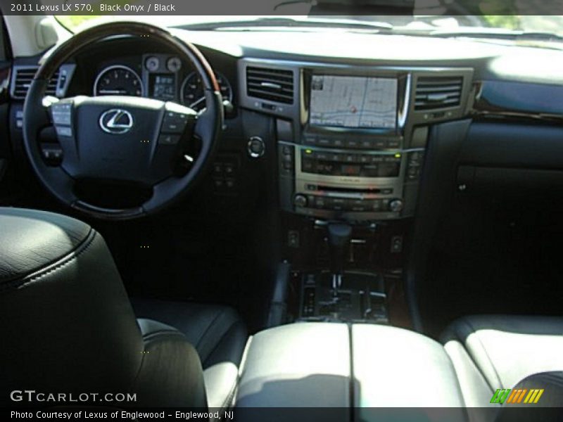 Black Onyx / Black 2011 Lexus LX 570