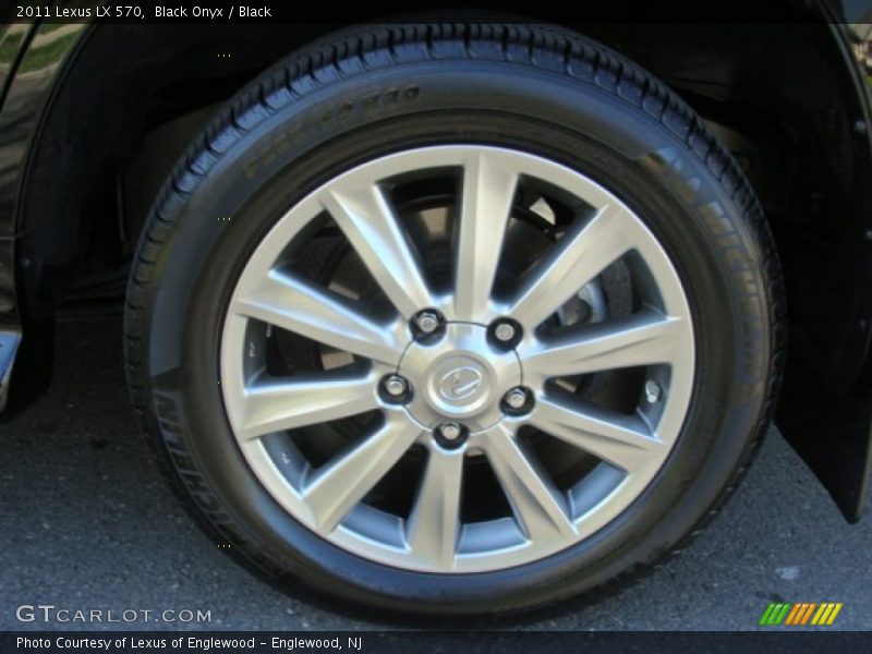 Black Onyx / Black 2011 Lexus LX 570