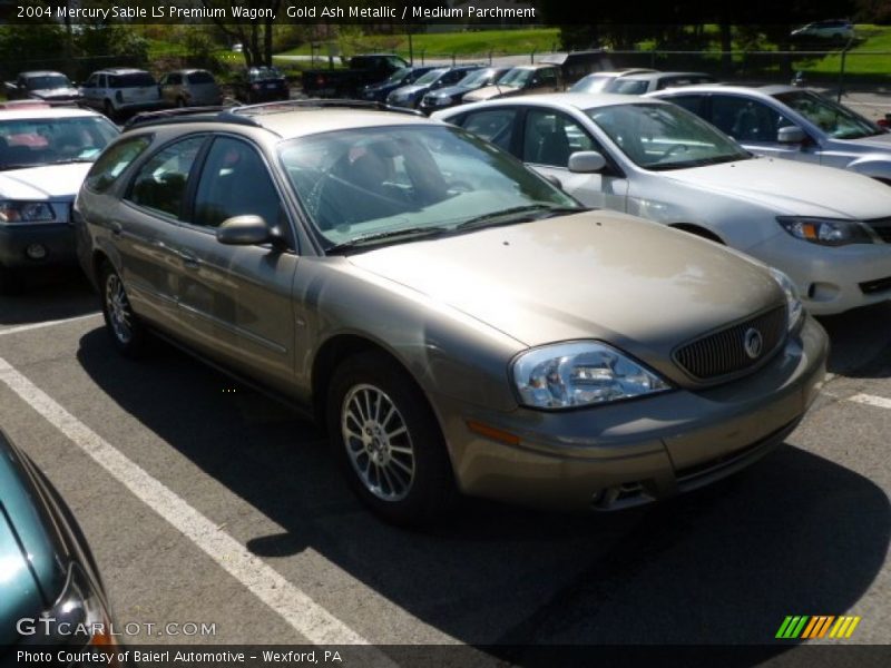 Gold Ash Metallic / Medium Parchment 2004 Mercury Sable LS Premium Wagon