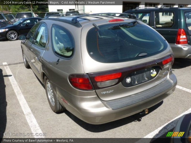 Gold Ash Metallic / Medium Parchment 2004 Mercury Sable LS Premium Wagon