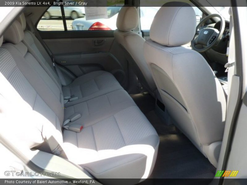 Bright Silver / Gray 2009 Kia Sorento LX 4x4