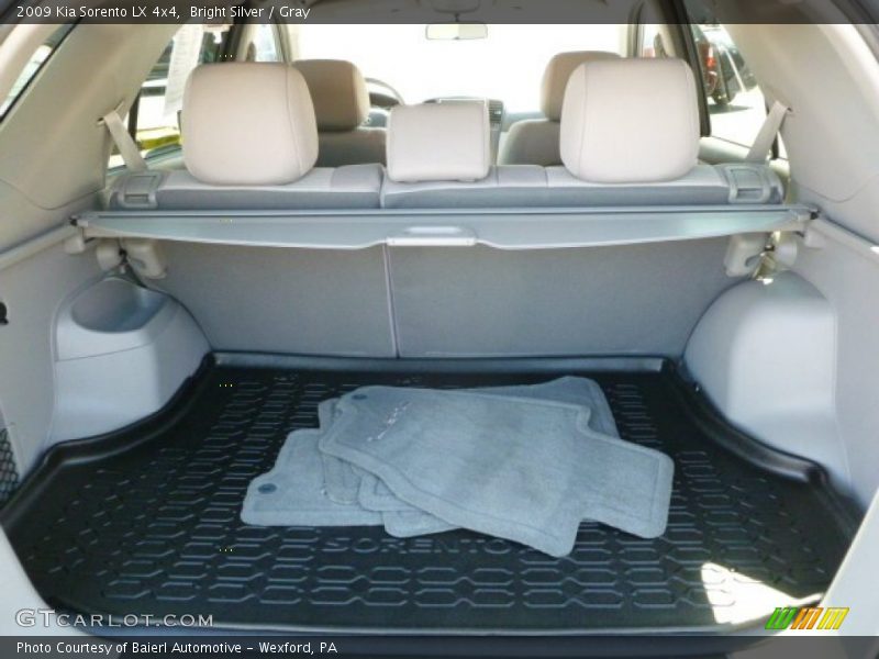 Bright Silver / Gray 2009 Kia Sorento LX 4x4