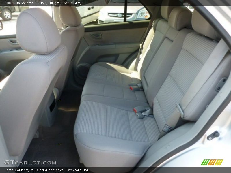 Bright Silver / Gray 2009 Kia Sorento LX 4x4