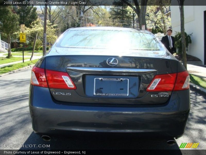 Smokey Granite Mica / Light Gray 2009 Lexus ES 350