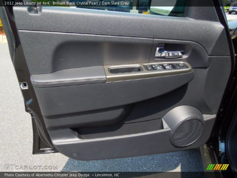 Brilliant Black Crystal Pearl / Dark Slate Gray 2012 Jeep Liberty Jet 4x4