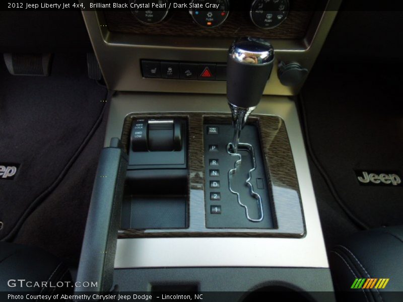 Brilliant Black Crystal Pearl / Dark Slate Gray 2012 Jeep Liberty Jet 4x4