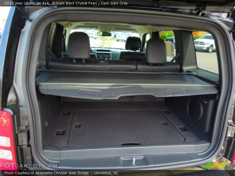 Brilliant Black Crystal Pearl / Dark Slate Gray 2012 Jeep Liberty Jet 4x4
