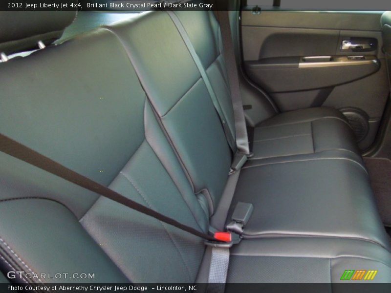 Brilliant Black Crystal Pearl / Dark Slate Gray 2012 Jeep Liberty Jet 4x4
