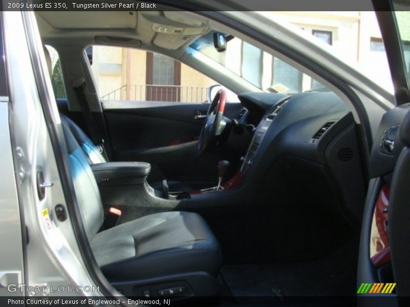 Tungsten Silver Pearl / Black 2009 Lexus ES 350
