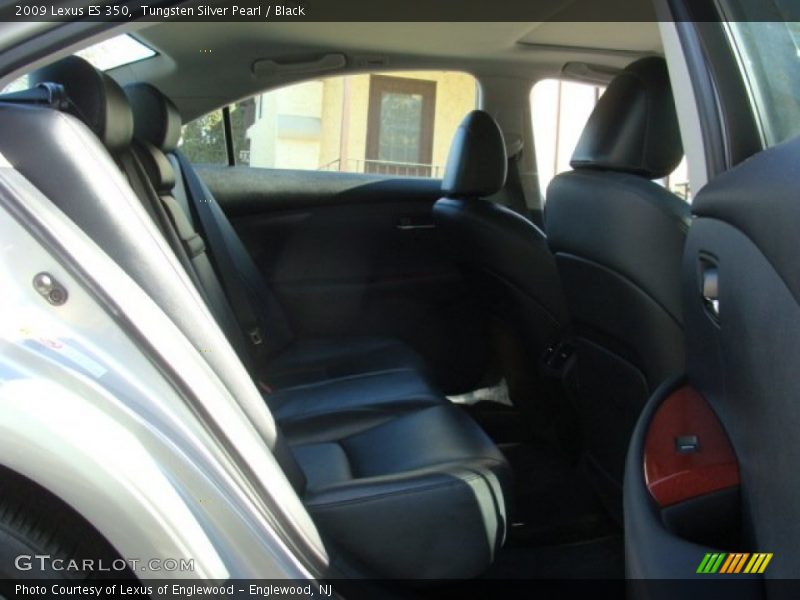 Tungsten Silver Pearl / Black 2009 Lexus ES 350