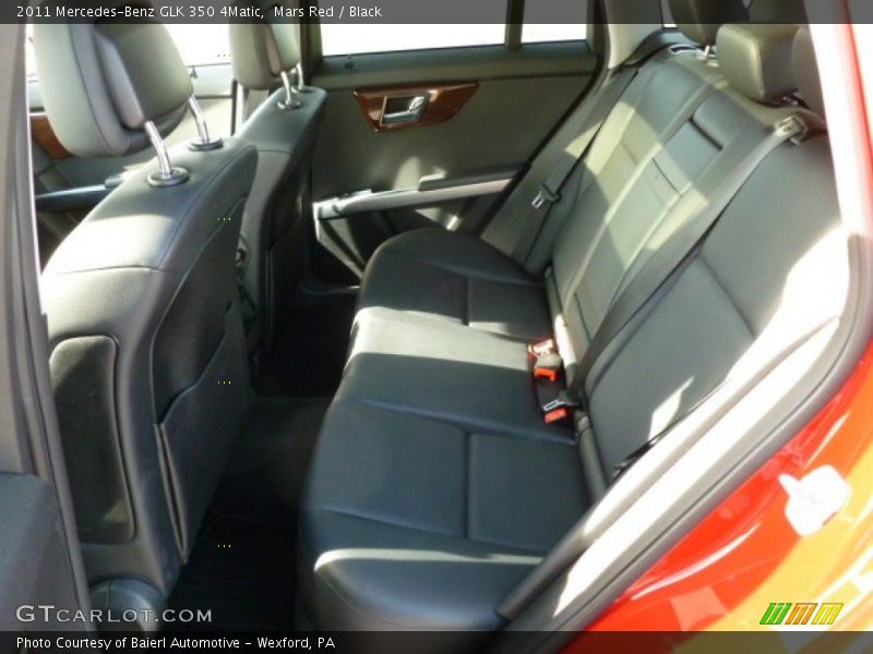 Mars Red / Black 2011 Mercedes-Benz GLK 350 4Matic