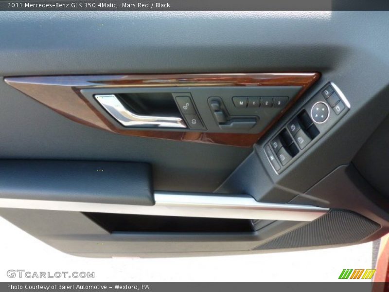 Mars Red / Black 2011 Mercedes-Benz GLK 350 4Matic