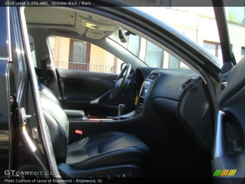 Obsidian Black / Black 2008 Lexus IS 250 AWD