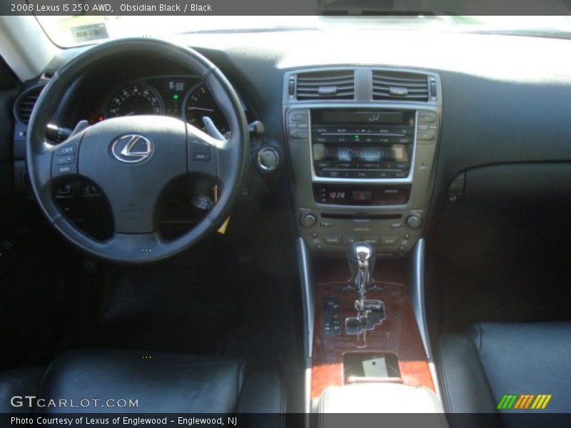 Obsidian Black / Black 2008 Lexus IS 250 AWD