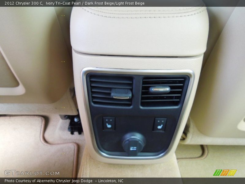 Ivory Tri-Coat Pearl / Dark Frost Beige/Light Frost Beige 2012 Chrysler 300 C