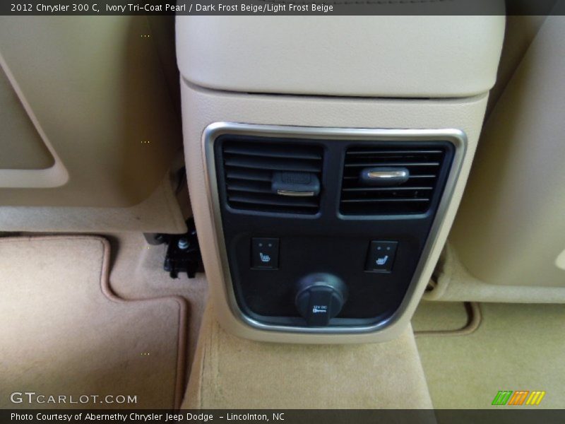Ivory Tri-Coat Pearl / Dark Frost Beige/Light Frost Beige 2012 Chrysler 300 C