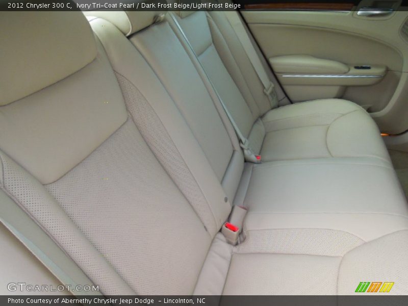 Ivory Tri-Coat Pearl / Dark Frost Beige/Light Frost Beige 2012 Chrysler 300 C