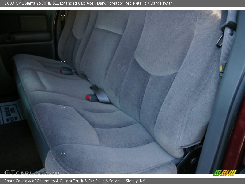 Dark Toreador Red Metallic / Dark Pewter 2003 GMC Sierra 2500HD SLE Extended Cab 4x4