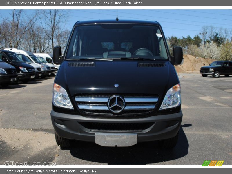 Jet Black / Lima Black Fabric 2012 Mercedes-Benz Sprinter 2500 Passenger Van