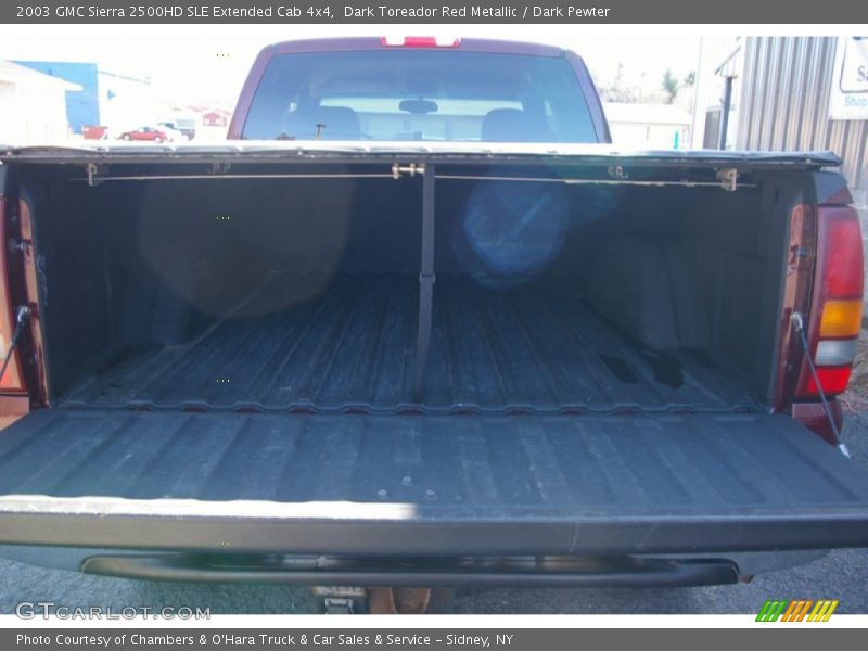 Dark Toreador Red Metallic / Dark Pewter 2003 GMC Sierra 2500HD SLE Extended Cab 4x4