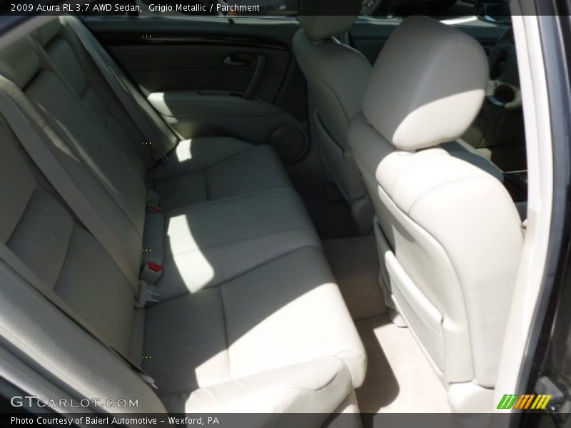 Grigio Metallic / Parchment 2009 Acura RL 3.7 AWD Sedan