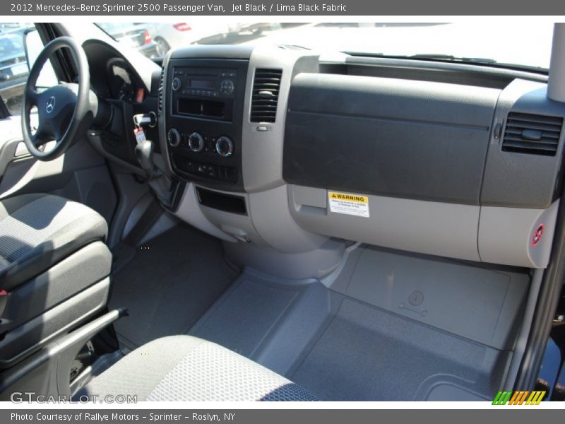 Jet Black / Lima Black Fabric 2012 Mercedes-Benz Sprinter 2500 Passenger Van