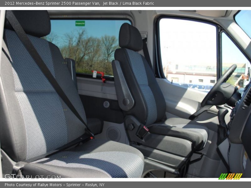 Jet Black / Lima Black Fabric 2012 Mercedes-Benz Sprinter 2500 Passenger Van