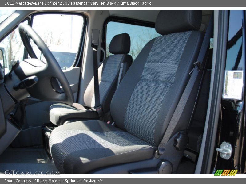 Jet Black / Lima Black Fabric 2012 Mercedes-Benz Sprinter 2500 Passenger Van
