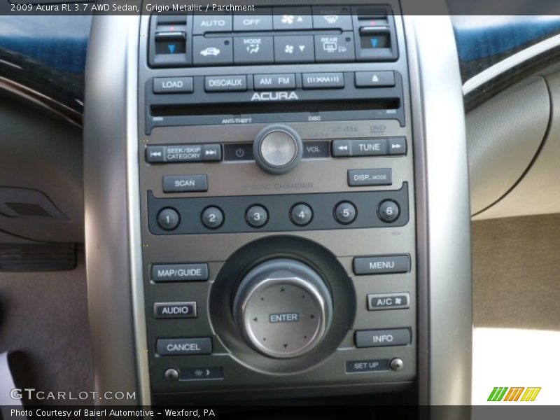 Grigio Metallic / Parchment 2009 Acura RL 3.7 AWD Sedan