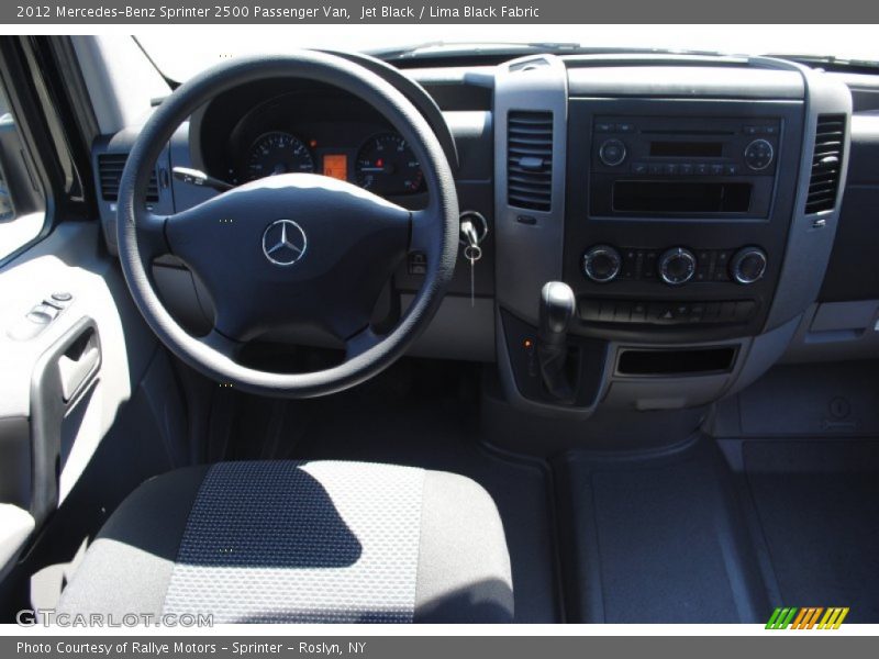 Jet Black / Lima Black Fabric 2012 Mercedes-Benz Sprinter 2500 Passenger Van