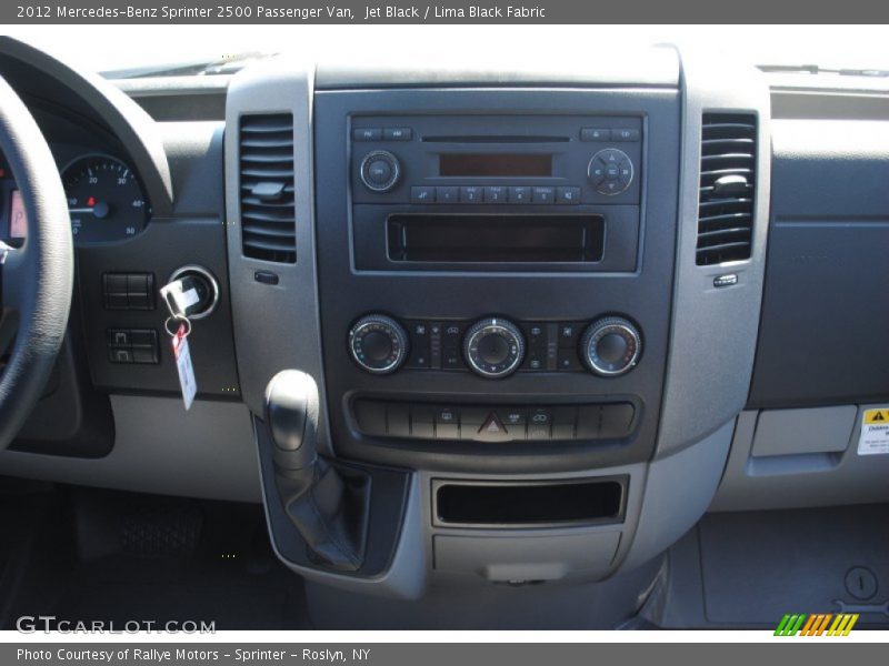 Jet Black / Lima Black Fabric 2012 Mercedes-Benz Sprinter 2500 Passenger Van