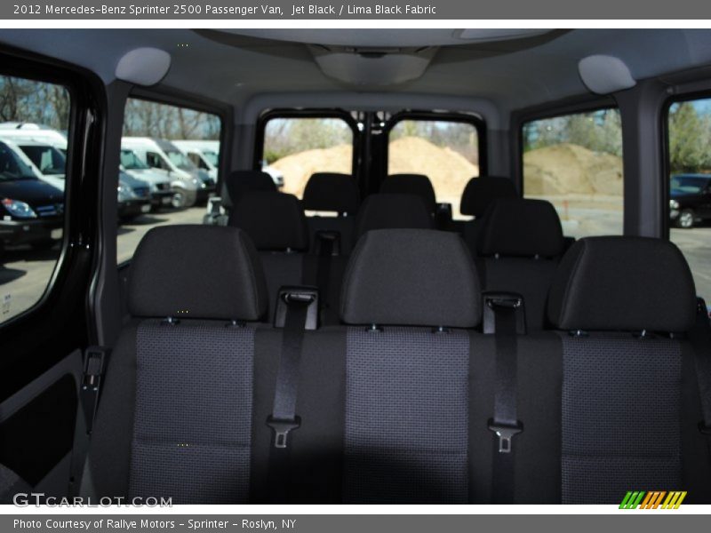 Jet Black / Lima Black Fabric 2012 Mercedes-Benz Sprinter 2500 Passenger Van