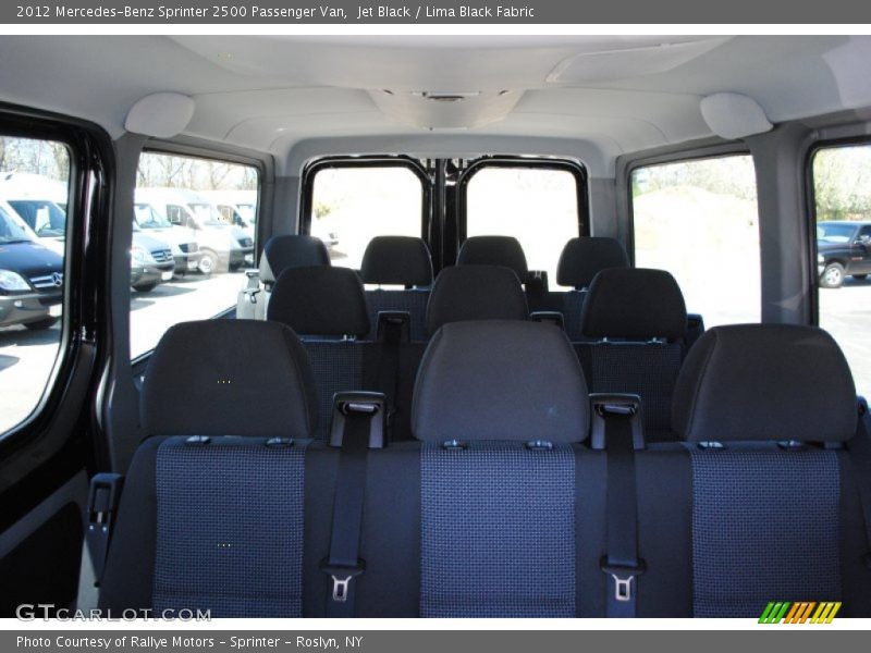 Jet Black / Lima Black Fabric 2012 Mercedes-Benz Sprinter 2500 Passenger Van