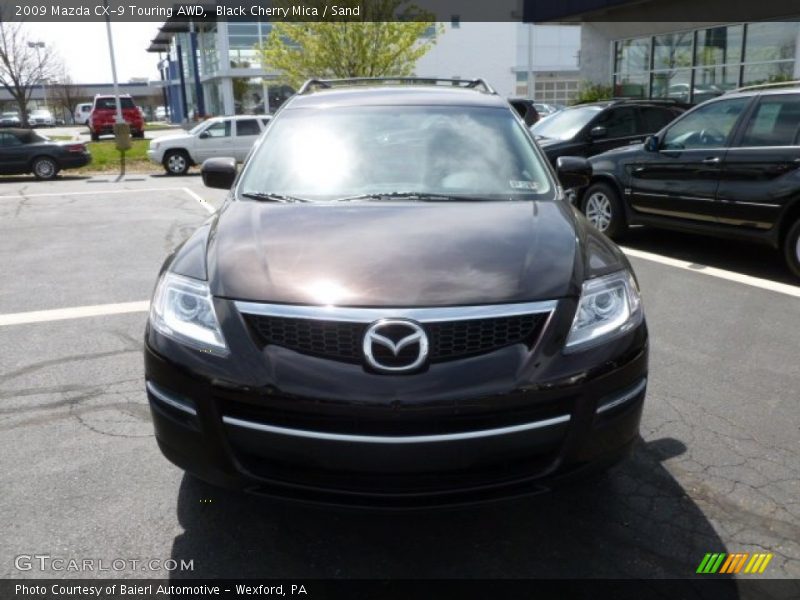 Black Cherry Mica / Sand 2009 Mazda CX-9 Touring AWD