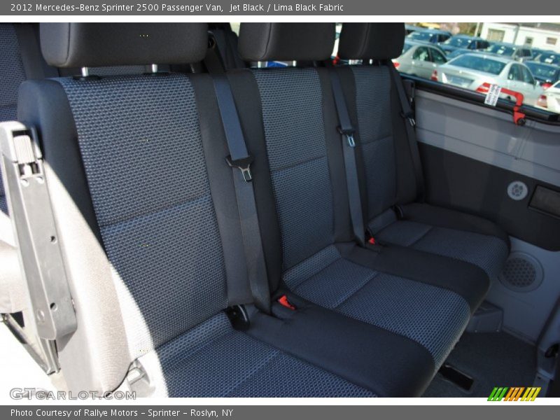 Jet Black / Lima Black Fabric 2012 Mercedes-Benz Sprinter 2500 Passenger Van