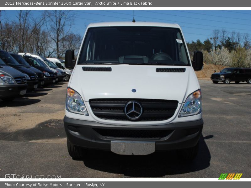 Arctic White / Lima Black Fabric 2012 Mercedes-Benz Sprinter 2500 Cargo Van