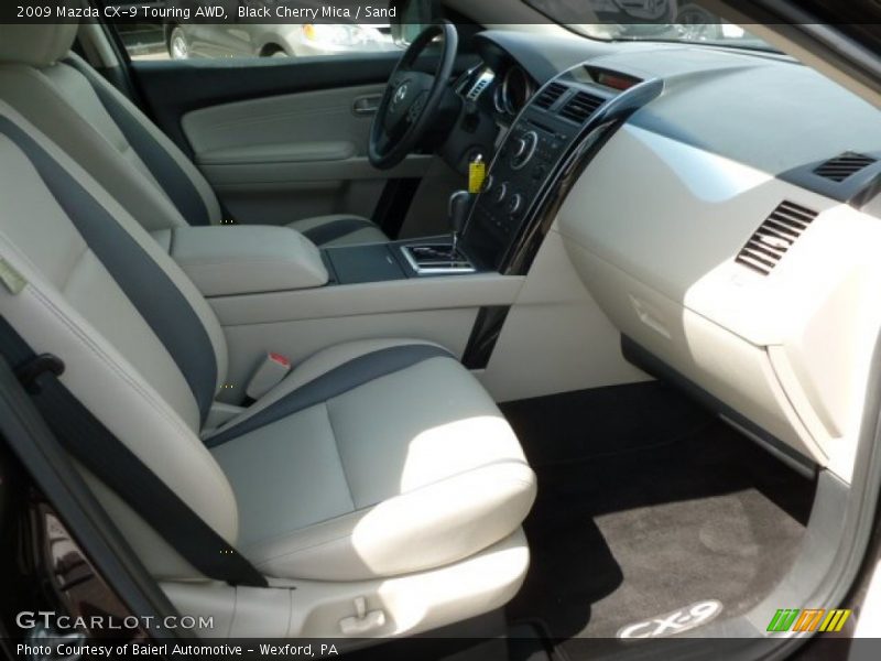 Black Cherry Mica / Sand 2009 Mazda CX-9 Touring AWD
