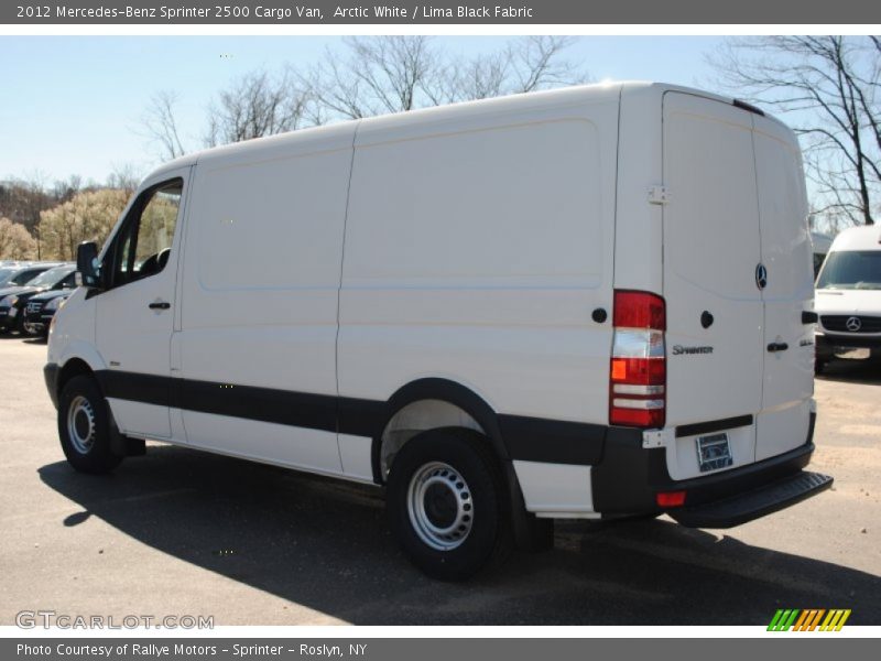 Arctic White / Lima Black Fabric 2012 Mercedes-Benz Sprinter 2500 Cargo Van