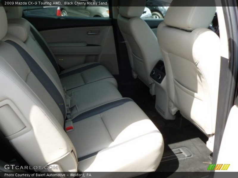 Black Cherry Mica / Sand 2009 Mazda CX-9 Touring AWD