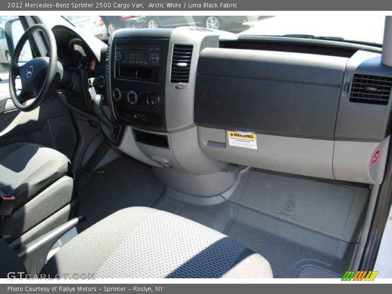 Arctic White / Lima Black Fabric 2012 Mercedes-Benz Sprinter 2500 Cargo Van