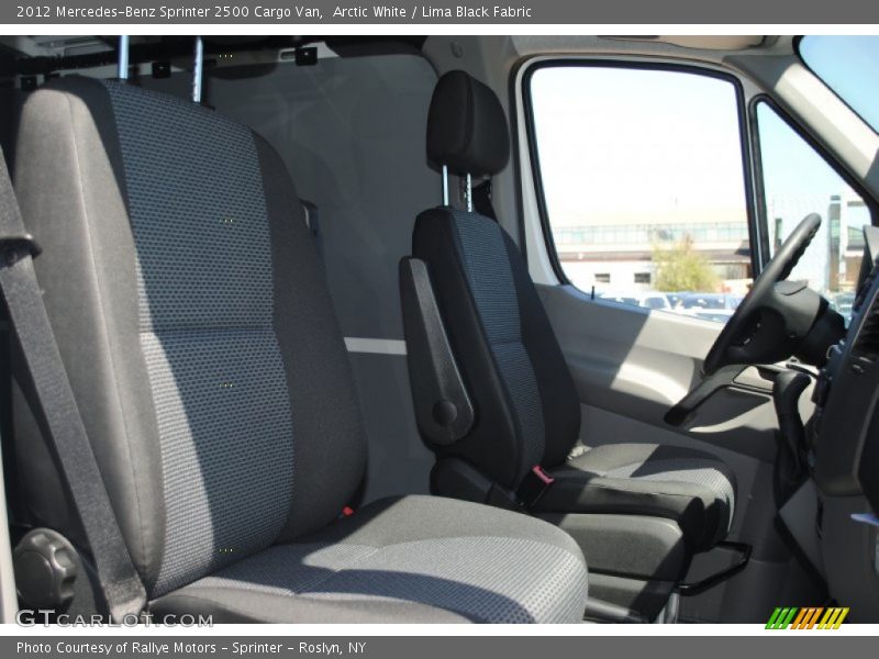 Arctic White / Lima Black Fabric 2012 Mercedes-Benz Sprinter 2500 Cargo Van