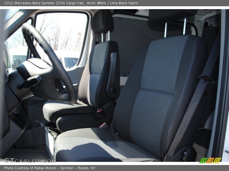 Arctic White / Lima Black Fabric 2012 Mercedes-Benz Sprinter 2500 Cargo Van