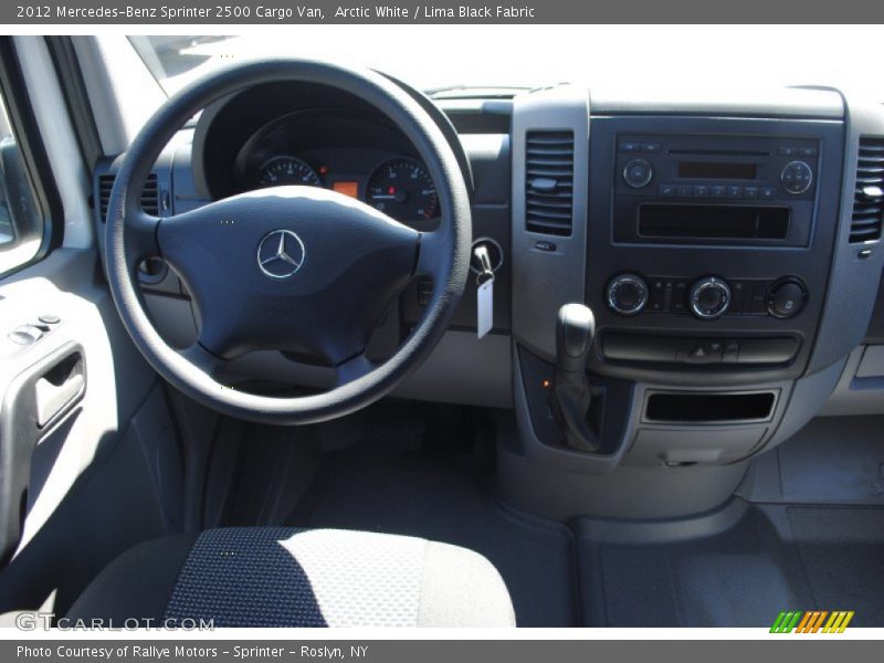 Arctic White / Lima Black Fabric 2012 Mercedes-Benz Sprinter 2500 Cargo Van