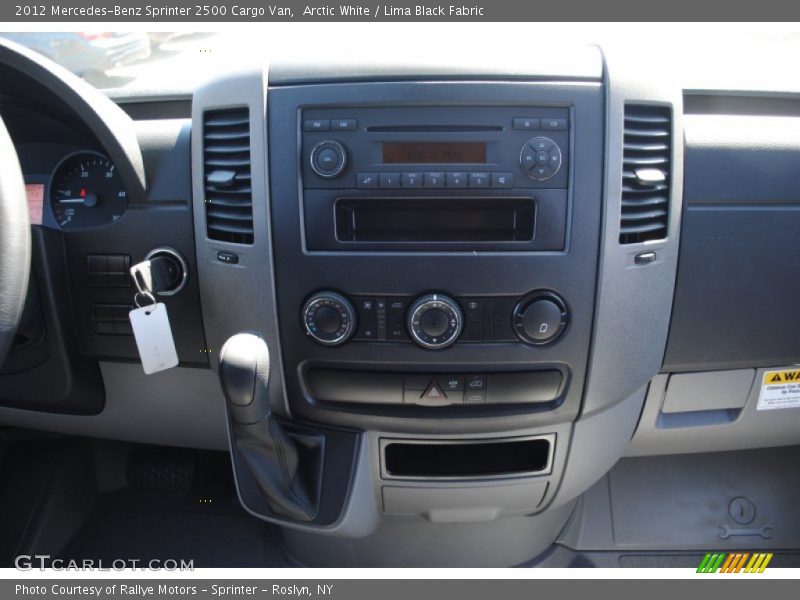 Arctic White / Lima Black Fabric 2012 Mercedes-Benz Sprinter 2500 Cargo Van
