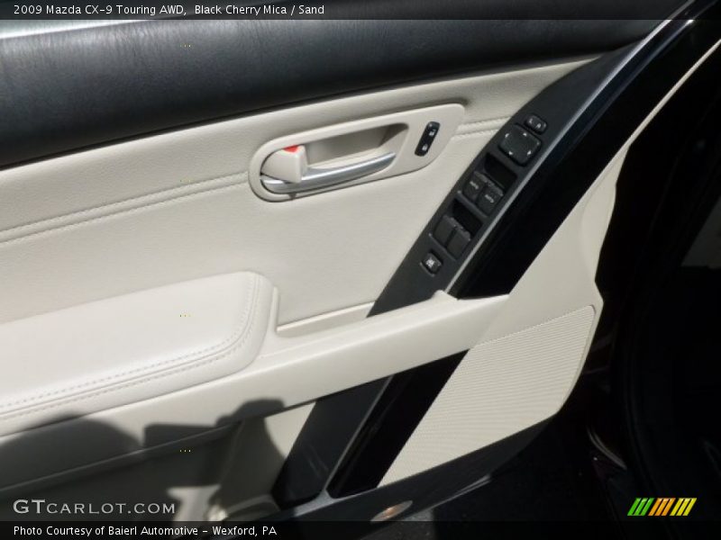 Black Cherry Mica / Sand 2009 Mazda CX-9 Touring AWD