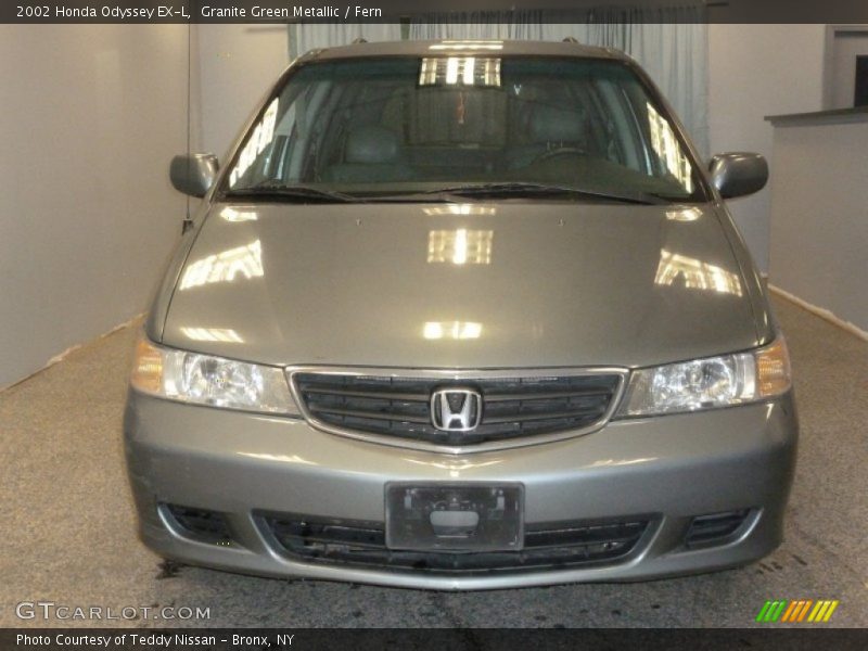 Granite Green Metallic / Fern 2002 Honda Odyssey EX-L