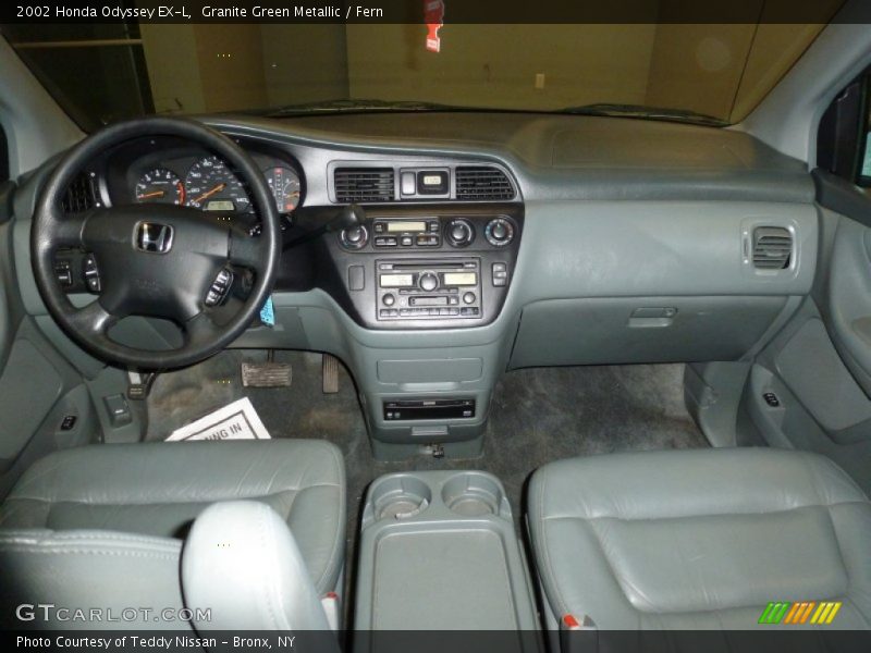 Granite Green Metallic / Fern 2002 Honda Odyssey EX-L